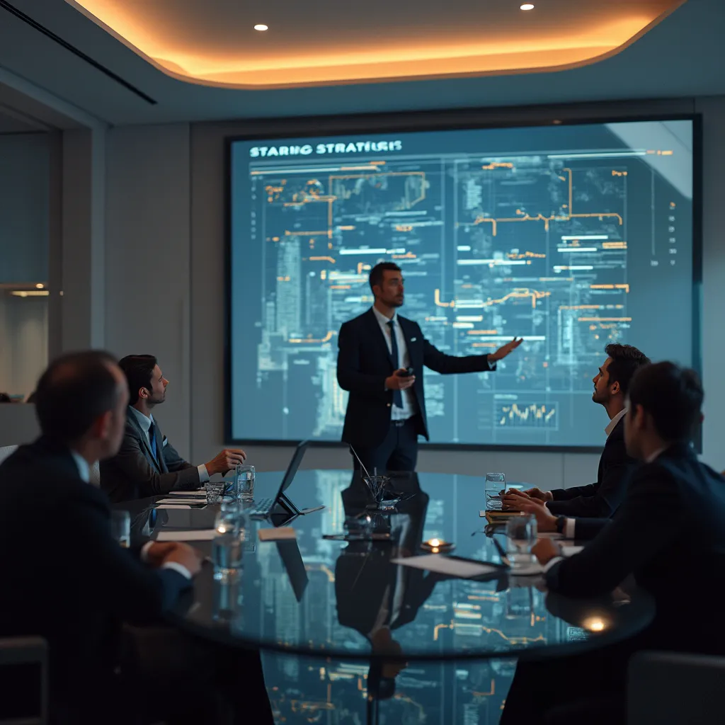 Presentación de estrategia a cliente